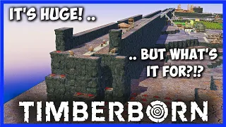 BIGGEST BUILDING PROJECT so far .. but what will it do? - Ep 12 Timberborn Hard Mode