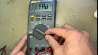 Fluke 87V Repair | LEAD Blink Alarm and Beeping Continually| Repairing  Digital Multimeter