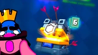 ПОВЕЗЛО! ВЫБИЛ 6 ЛЕГ, ПРИЧЕМ ОТТУДА ОТКУДА НЕ ЖДАЛ | Clash Royale