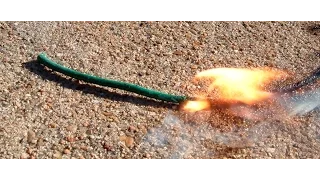 №39 Фитиль из аммиачной селитры и шпагата | A wick made of ammonium nitrate and twine