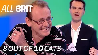 Sean Lock Left in Tears By Jimmy Carr's Joke! | 8 Out of 10 Cats | All Brit