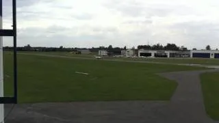 Extra 500 short field landing Aachen airport