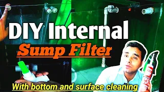 How to Make DIY Internal Sump Filter || DIY Internal Sump || Internal Sump|| Save Money