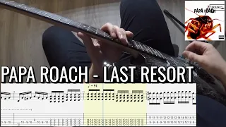 Papa Roach – Last Resort FULL POV Guitar Lesson With Tab