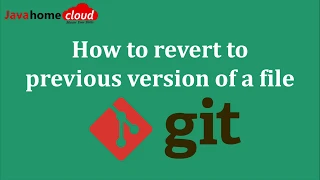 How to revert to previous version of file in Git | Git Get Specific File version | Git Tutorial