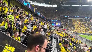 PSG - Paris Saint Germain Fans in Dortmund