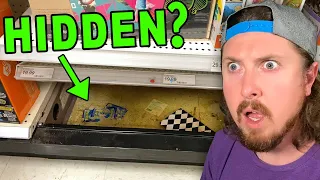 SEARCHING SECRET HIDING SPOTS for HIDDEN POKEMON CARD PACKS IN STORE! Opening #76