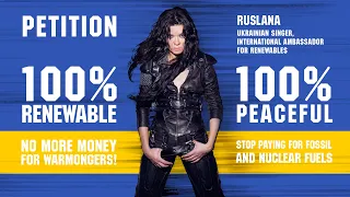 Ruslana - No more money for warmongers! | PETITION