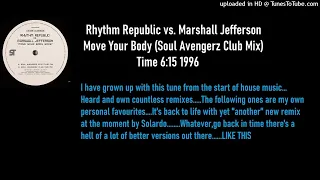 Marshall Jefferson - Move Your Body (Soul Avengerz club mix)