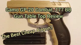Gamo GP-20 Combat .177 BB Gun Table Top Review (CHEAP)