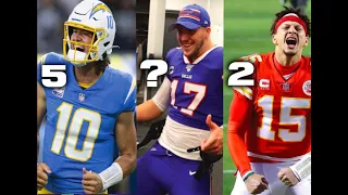 OFFICIAL Top 10 Quarterback Rankings In the NFL Right Now (1-5)