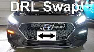 How To: Install Switchback DRL on Hyundai Elantra GT N Line!