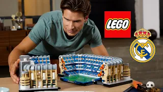LEGO Real Madrid Santiago Bernabéu Stadium Builds Itself!