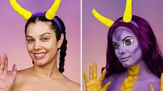 Spyro The Dragon | DIY Makeup Tutorials & Halloween Makeup Tips by Blusher