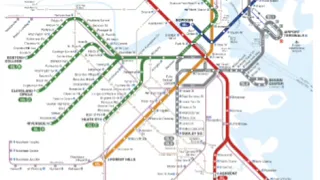 Boston MBTA Map