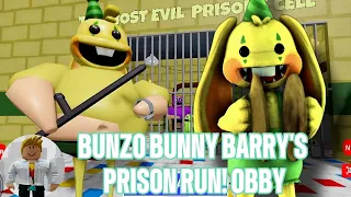 BUNZO BUNNY BARRY'S PRISON RUN! OBBY #roblox