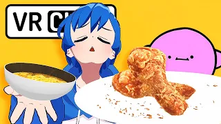 🍗 macaroni with the chicken strips 【VRChat funny Highlights】 #61