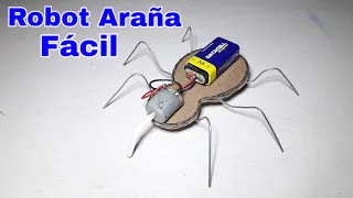 Cómo Hacer un Mini Robot Araña Casero