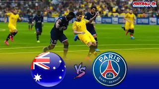 PES 2021 | Australia vs PSG / Full Match All Goals 2022 / eFootball Gameplay PC