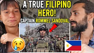 MARAWI Battle HERO: Captain Rommel Sandoval TRUE story REVEALED! (EMOTIONAL Reaction)