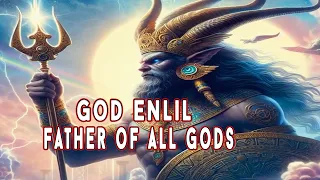 god Enlil is the god of the Anunnaki and the father of all gods | Sumerian mythology