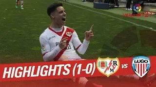 Resumen de Rayo Vallecano vs CD Lugo (1-0)