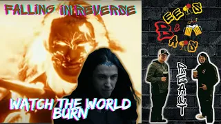 EARTH’S ON FIRE!! | Falling in Reverse Watch the World Burn Reaction