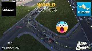 Gameplay World Of Airports Eps 18 | Too Many Flight Queues | Bari Airport - Italy