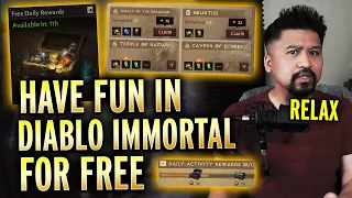 Don't Spend, Just Play: 8 Tips To Enjoy Diablo Immortal As a F2P Player