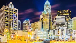 Charlotte North Carolina Downtown Night Drive -|USA||Telugu Vlogs|