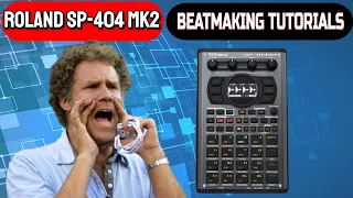 How to make a Full beat with One Pattern Roland SP-404 MK2 Tutorial!