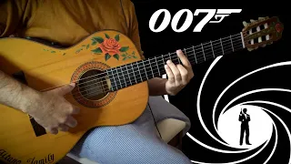 『James Bond Theme 007』meet flamenco gipsy guitar【THANK YOU DANIEL CRAIG MOVIES OST SONG COVER】
