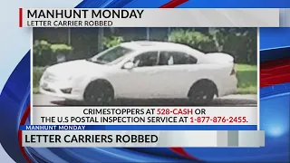 USPS searching for man who robbed mail carriers