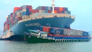 TOP 10 ACCIDENTES Y COLISIONES DE BARCOS GIGANTES PORTACONTENEDORES