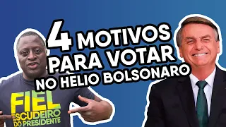 4 MOTIVOS para VOTAR no HELIO BOLSONARO