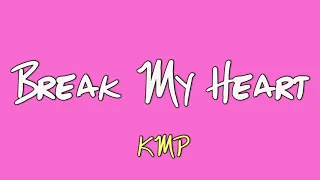 Break My Heart (Instrumental) Dua Lipa (Karaoke Cover) Lyrics In Description
