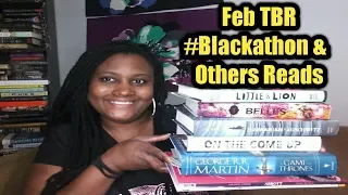 Feb TBR / Blackathon / & Other Reads