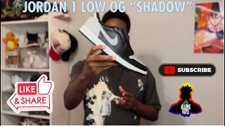 THESE SHOES ARE SO SLEPT ON. Full review of the Jordan 1 Low OG “Shadow” 🔥🔥