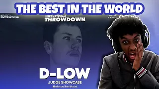 D-LOW 🇬🇧 | Judge Showcase | International Throwdown YOLOW Beatbox Reaction