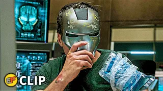 Tony Stark Designs Mark III Armor - Stan Lee Cameo Scene | Iron Man (2008) Movie Clip HD 4K