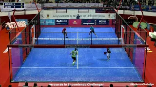 Semifinal Arroyo de la Encomienda Challenger 2018 Campagnolo/Bergamini vs Lijó/Ruiz