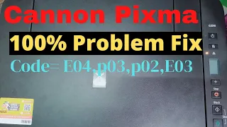 how to solve canon g2010 error code problem!p02!p03!easy way to reset cannon Pixma g2010!g2012!g2000