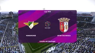 PES 2020 | Moreirense vs Sporting Braga - Liga Nos | 29/01/2020 | 1080p 60FPS