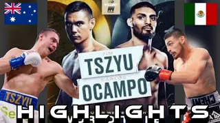 TIM TSZYU VS CARLOS OCAMPO FIGHT HIGHLIGHTS