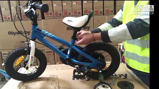 How to assemble Royalbaby kids bike