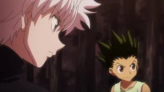 Gon and Killua vs Rammot (English sub)