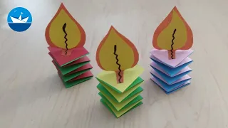 Свечи из бумаги/Paper candles