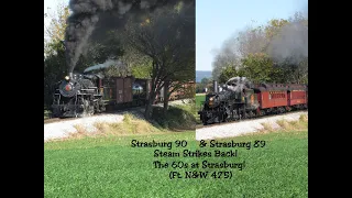 Strasburg 90 & 89: Steam Strikes Back! The 60's At Strasburg (Ft. N&W 475)