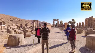Iran Persepolis Walking Tour [4k60fps]