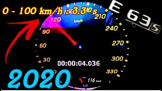 2021 Mercedes E63s 612HP Acceleration Sound 0 -200 100 - 200 km/h